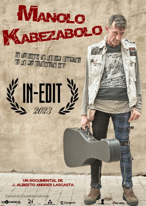 Manolo Kabezabolo - Spanish Movie Poster