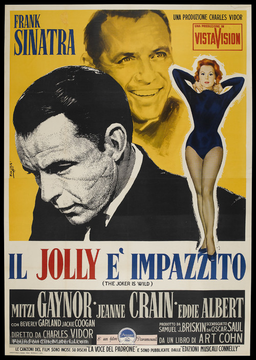 The Joker Is Wild - Italian Movie Poster