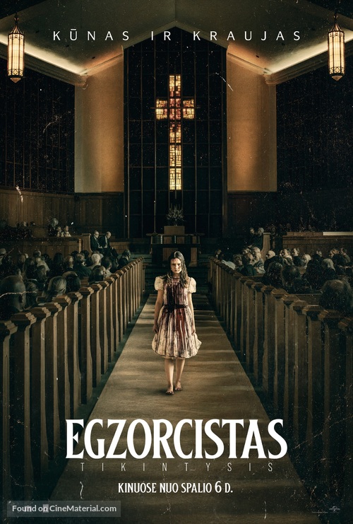 The Exorcist: Believer - Lithuanian Movie Poster