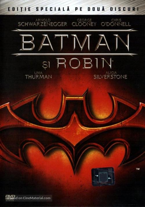 Batman And Robin - Romanian Movie Cover