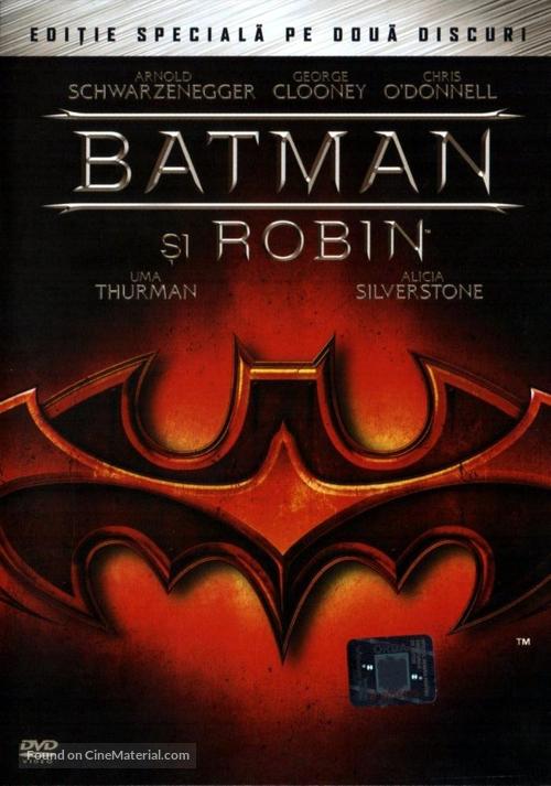 Batman And Robin - Romanian Movie Cover