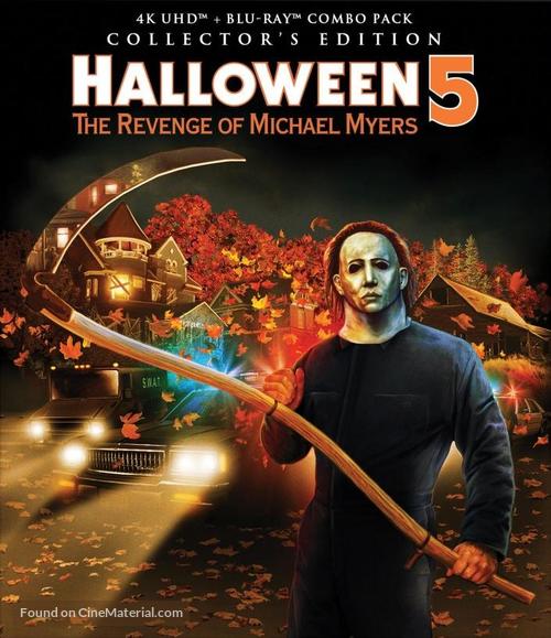 Halloween 5: The Revenge of Michael Myers - Blu-Ray movie cover