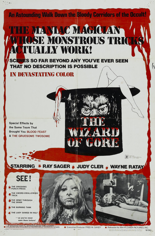 The Wizard of Gore - Movie Poster