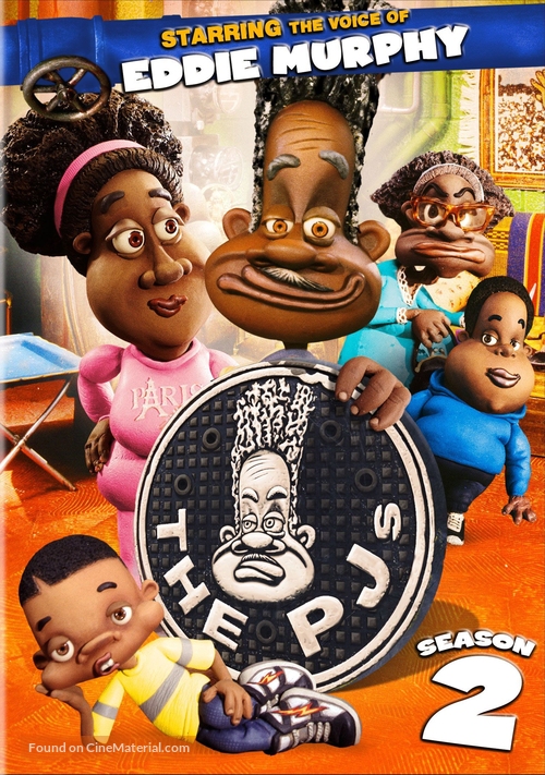 &quot;The PJs&quot; - DVD movie cover