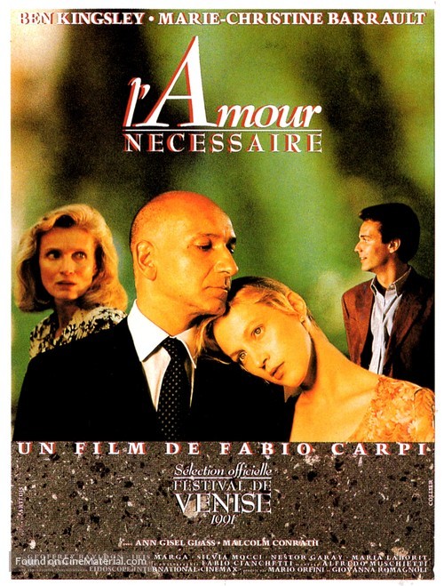 L&#039;amore necessario - French Movie Poster