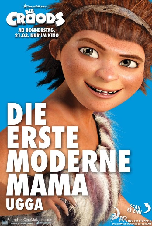 The Croods - German Movie Poster