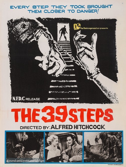 The 39 Steps - Indian Movie Poster