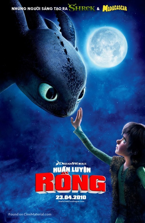 How to Train Your Dragon - Vietnamese Movie Poster