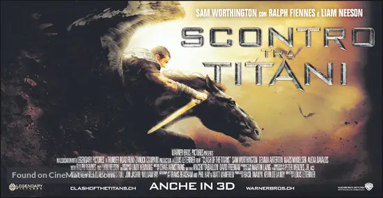 Clash of the Titans - Swiss Movie Poster