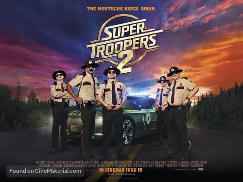Super Troopers 2 - British Movie Poster