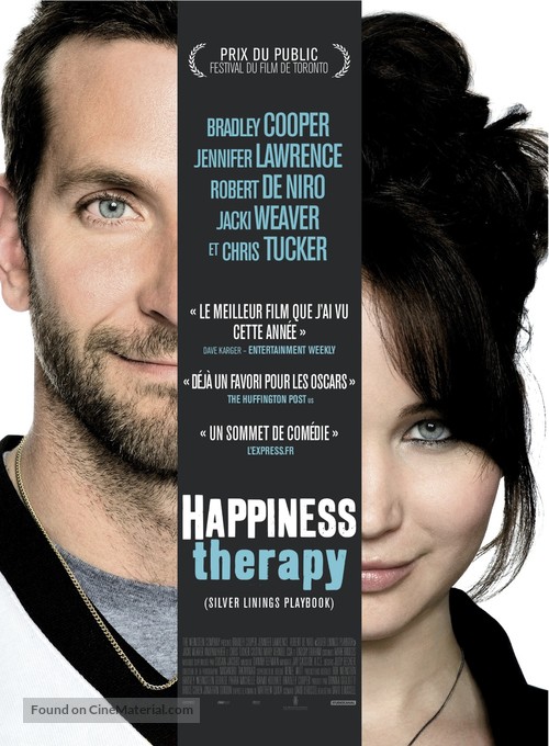 Silver Linings Playbook - French Movie Poster