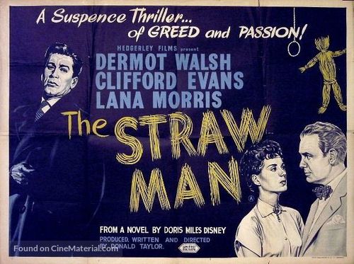 The Straw Man - British Movie Poster