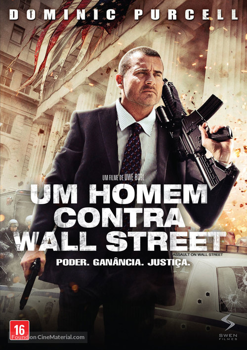Assault on Wall Street - Brazilian DVD movie cover