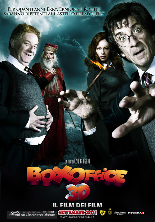 Box Office 3D - Italian Movie Poster