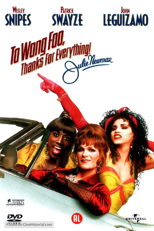 To Wong Foo Thanks for Everything, Julie Newmar - Dutch DVD movie cover