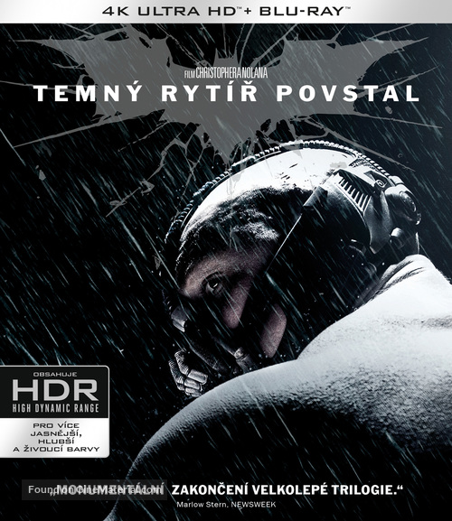 The Dark Knight Rises - Czech Blu-Ray movie cover