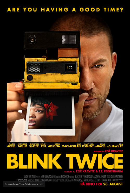 Blink Twice - Norwegian Movie Poster