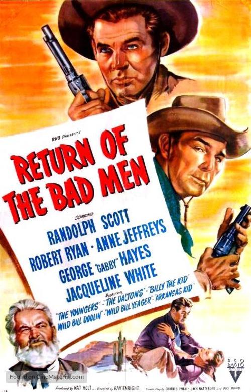 Return of the Bad Men - Movie Poster