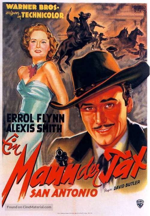 San Antonio - German Movie Poster