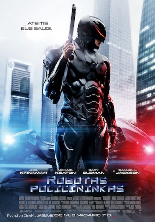 RoboCop - Lithuanian Movie Poster