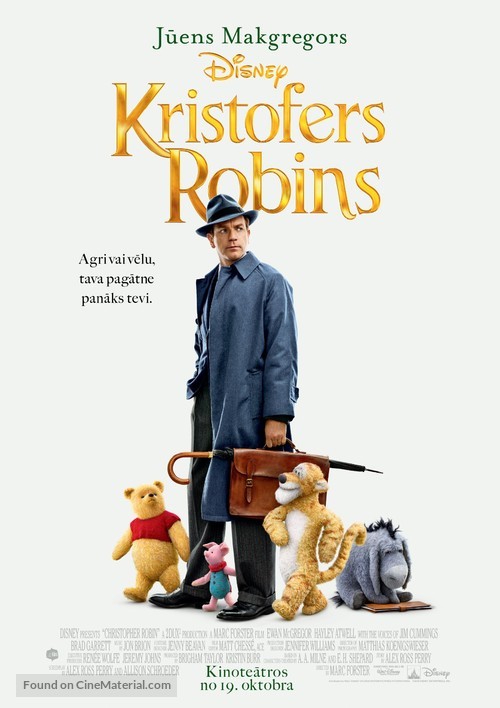 Christopher Robin - Latvian Movie Poster