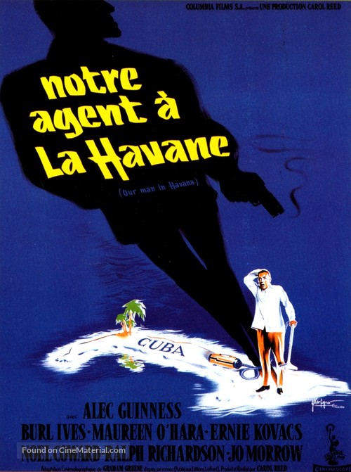 Our Man in Havana - French Movie Poster
