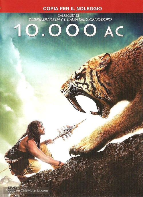 10,000 BC - Italian Movie Cover