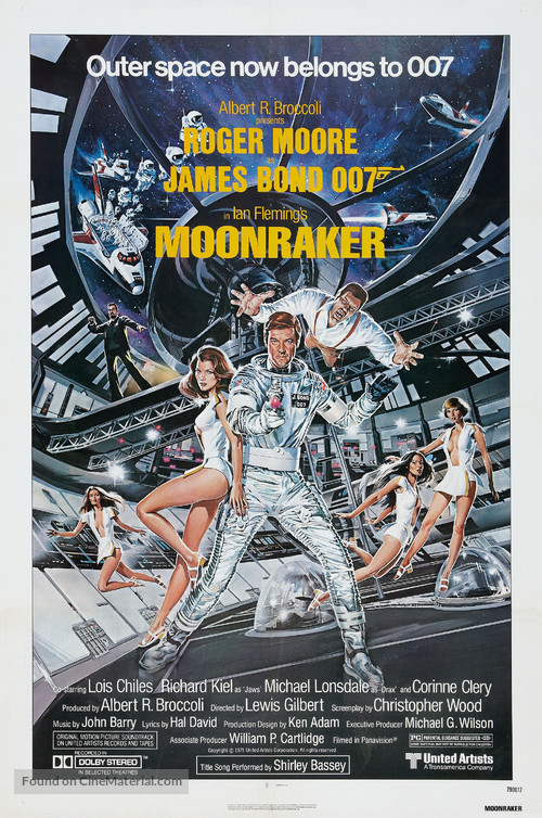 Moonraker - Theatrical movie poster