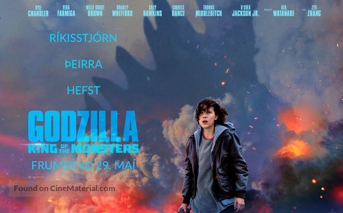 Godzilla: King of the Monsters - Icelandic Movie Poster