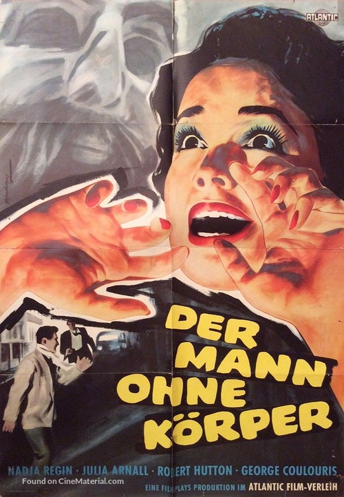 The Man Without a Body - German Movie Poster