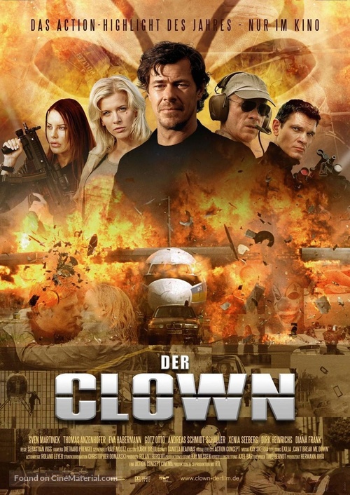 Der Clown - German Movie Poster