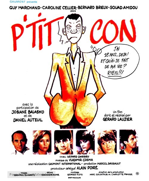 P&#039;tit con - French Movie Poster
