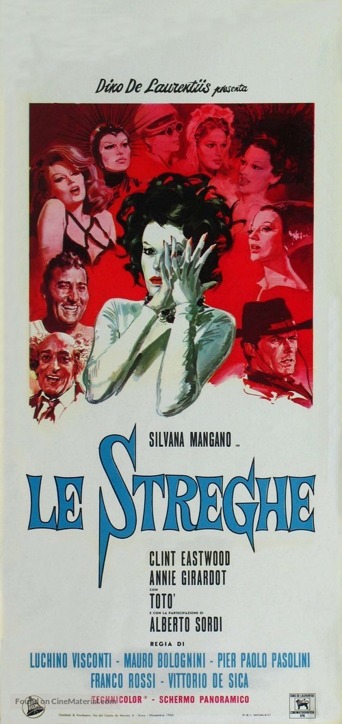 Le streghe - Italian Movie Poster