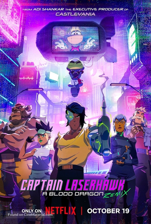 &quot;Captain Laserhawk: A Blood Dragon Remix&quot; - Movie Poster