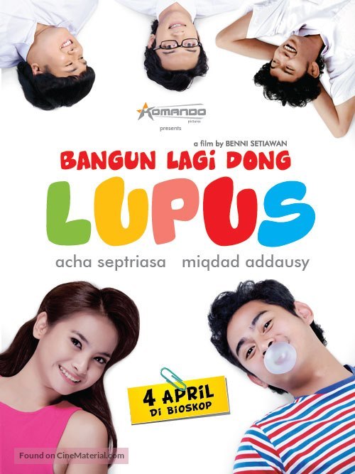 Bangun lagi dong lupus - Indonesian Movie Poster