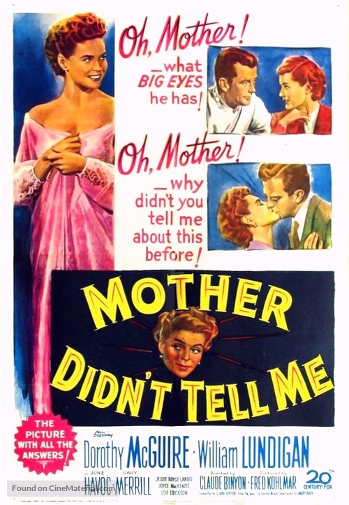 Mother Didn&#039;t Tell Me - Movie Poster