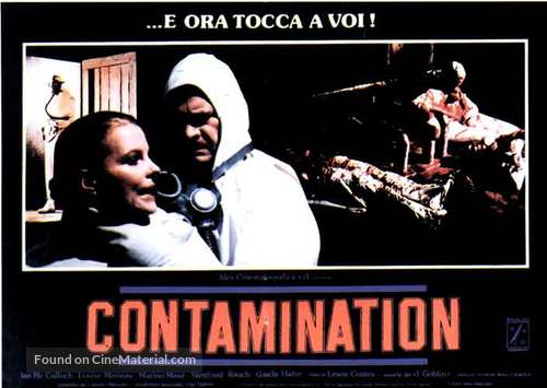 Contamination - Italian Movie Poster