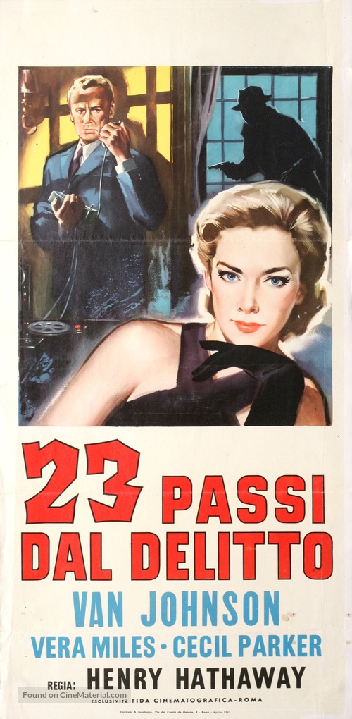 23 Paces to Baker Street - Italian Movie Poster