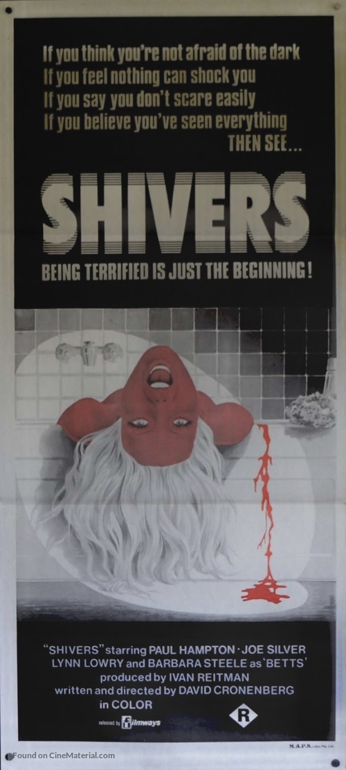 Shivers - Australian Movie Poster
