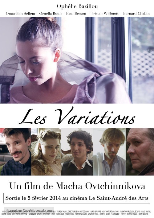 Les variations - French Movie Poster