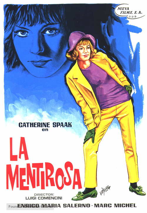 La bugiarda - Spanish Movie Poster