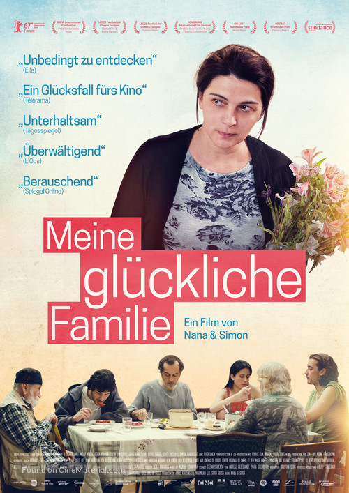 Chemi Bednieri Ojakhi - German Movie Poster