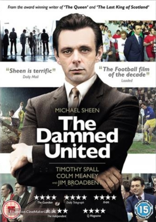 The Damned United - British DVD movie cover