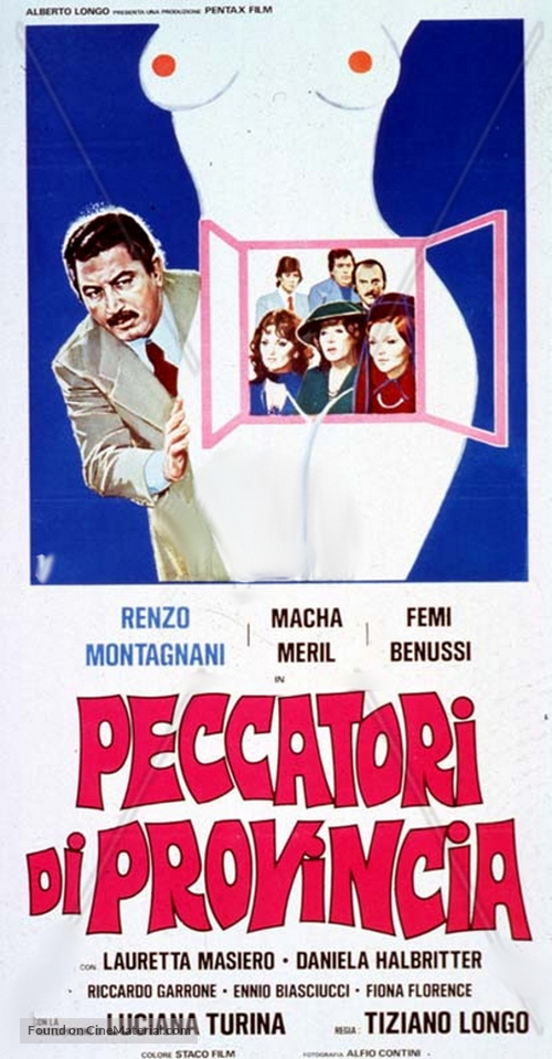 Peccatori di provincia - Italian Movie Poster