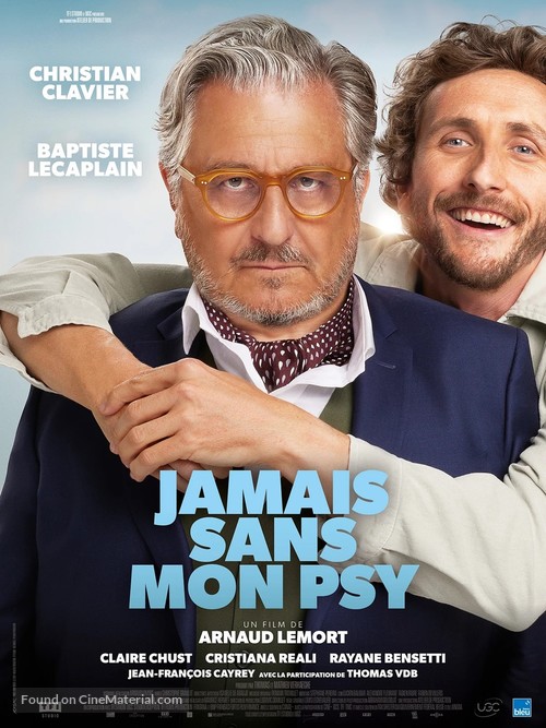 Jamais sans mon psy - French Movie Poster