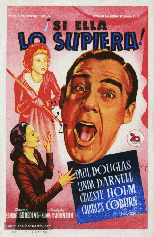 Everybody Does It - Spanish Movie Poster