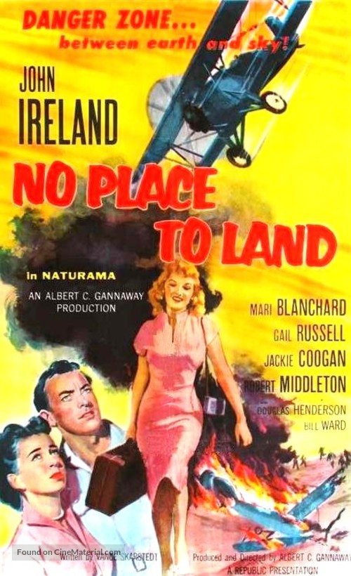 No Place to Land - Movie Poster