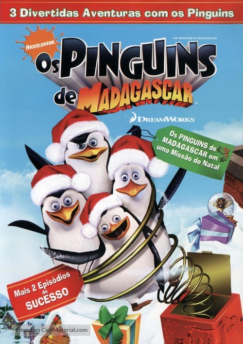 &quot;The Penguins of Madagascar&quot; - Brazilian DVD movie cover