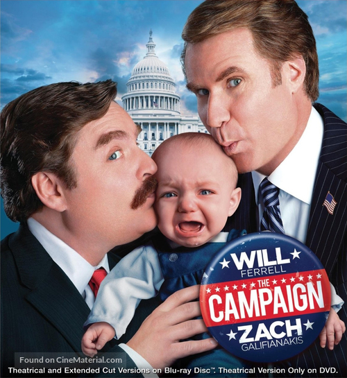 The Campaign - Blu-Ray movie cover