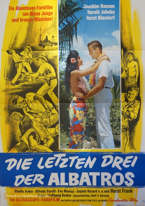 Die letzten Drei der Albatros - German Movie Poster